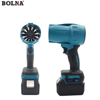 Souffleur à turbine électrique sans fil portable 20V, collecteur de poussière domestique avec alimentation par batterie 30000 tr/min pour l'élimination de la poussière industrielle