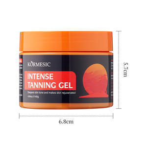 KORMESIC 140g Lotion de bronzage en gros Corps Visage Approfondir le teint Bronzage Bronzage Hydratant pour la peau Gel de bronzage intense - Product Image 6