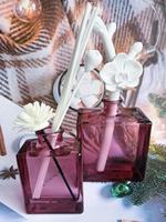 Diffuseurs à roseaux pour diffusion continue de parfum, sans flamme, aromathérapie, désodorisant, purificateur d'air, décoration intérieure pour chambre, en verre