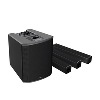 Système de sonorisation professionnel pour concerts en plein air avec système PA portable à diaphragme en titane 500W+500W RMS
