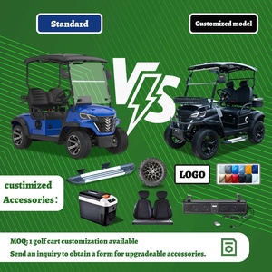 Voiturette de golf à batterie 6 places 6 personnes fabriquée en Chine Véhicule <span class=keywords><strong>utilitaire</strong></span> électrique - Product Image 6