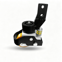 Rouleau de charge robuste en acier avec revêtement en polyuréthane pour transpalette, chariot élévateur, équipement de manutention, roue de charge en PU