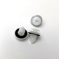 Accessoires d'intérieur de voiture Clips de garniture de panneau de porte pour Bmw E36 E39 E46 M3 Clips en plastique blanc avec joint d'étanchéité