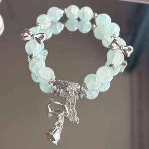 Trendy Style Chinese Colorful <b>Beaded</b> <b>Bracelets</b> for Women Girl Butterfly Bowtie Charm <b>Bracelet</b> Crystal Gemstone Beads <b>Bracelet</b> - Product Image 3