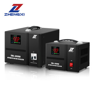 Высокоэффективный однофазный 1 кВА 3 кВА 5 кВА промышленный Серводвигатель стабилизатор напряжения переменного тока для различного электрооборудования - Product Image 1