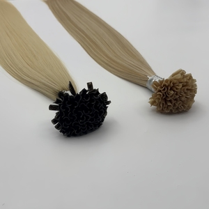 Extensioni per capelli con punta a <span class=keywords><strong>U</strong></span> pre-incollate in offerta speciale, 100% capelli umani vergini russi Ombre, a doppia trama, con punta <span class=keywords><strong>K</strong></span>/<span class=keywords><strong>U</strong></span>/V/Y - Product Image 3