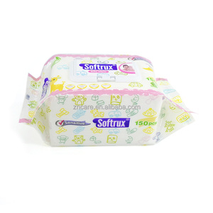 Lingette nettoyante de haute qualité féminine sans <span class=keywords><strong>alcool</strong></span> non parfumée pour bébé nouveau-né adultes lingettes humides - Product Image 5