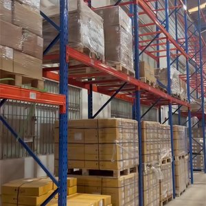CAIYUN Pallet Racking Prateleiras Sistema <span class=keywords><strong>Heavy</strong></span> <span class=keywords><strong>Duty</strong></span> <span class=keywords><strong>Industrial</strong></span> Armazém Rack Armazenamento Seletivo Ajustável Metálico - Product Image 6