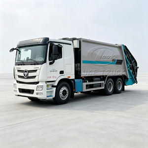 Camión de Basura Compactador Hidráulico Personalizable Foton Auman 6*4 de 23m³ con Control Remoto - Product Image 4