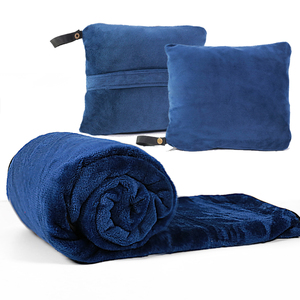 Haute qualité microfibre flanelle cou oreiller polaire jeter couverture <span class=keywords><strong>Super</strong></span> doux Sherpa voyage cou oreiller couverture - Product Image 4