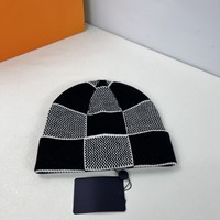 Bonnet en tricot acrylique réversible unisexe de haute qualité, style designer, avec logo personnalisé, pour l'automne et l'hiver, idéal pour le ski