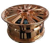Peinture chromée miroir avec un pistolet ordinaire peinture chromée argentée colorée rose rouge chrome c1drd