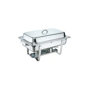 9 L Rectangular Commercial Buffet Chafing Dish Food Warmer TT-YD-633C