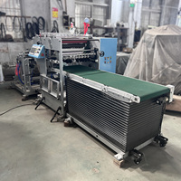 320 refendage des cartes d'embarquement jeu billet logistique étiquettes scénique Spot billets pliant Machine pour étiquette adhésive papier thermique