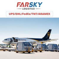 Livraison express internationale rapide Farsky Logistics Chine vers le Mexique Service de fret porte à porte pour les marchandises dangereuses Assistance 24h/24 et 7j/7