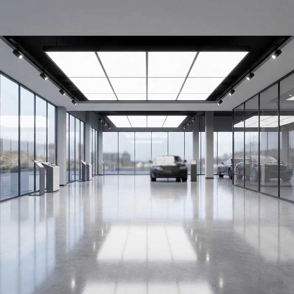 Landscape Application LED Panel for Detailing Workshop 160W Double Sided Light Output Shadow Reduction