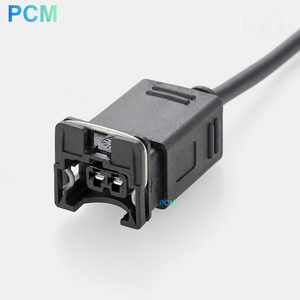Kabel Adaptor Y-Splitter 1-ke-2 untuk Injektor Bahan Bakar Otomotif, M12 4 Pin A-Code Male ke Dual AMP 282762-1 2 Pin Katup Solenoid - Product Image 5