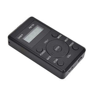 Multi Function Factory OEM Portable DAB Plus Digital Radio FM Transmitter with LCD Display Rechargeable Pocket Radio Outdoor Car - Product Image 4