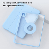 Etui magnétique pour iPad Air M3 2025 M2 2024 11 pouces, étui avec porte-crayon pour iPad Pro 11 pouces 2022 pour iPad Air 5 Air 4
