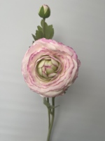 Bunga Ranunculus Artificial H-814 Real Touch, Bunga Dekoratif Ruang Tamu, Bunga Ranunculus Asiaticus untuk Acara Pernikahan