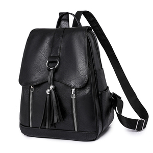 Tendenza 2025 Vintage logo di lusso viaggio <span class=keywords><strong>blu</strong></span> grande sport Outdoor da <span class=keywords><strong>donna</strong></span> rinforzata in pelle sintetica zaino per lavoro - Product Image 5