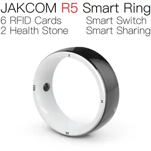 JAKCOM R5 Smart Ring New Access Control, JAKCOM R5 Smart Ring New Access Control للرجال والنساء 3g rfid reader ker android falco coin aptor من خشب الخيزران معصم