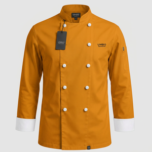 Uniforme de Cocina de Manga Larga para Restaurante, Chaqueta de Chef de Estilo Clásico, Material de Alta Calidad, Cómodo - Product Image 4