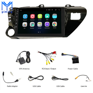 Autoradio Android 10 per Toyota Hilux Pickup AN120 2015 2016 2017 2018 2020, Navigazione GPS, Lettore Multimediale Video, Radio Stereo - Product Image 3