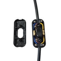 302-2ロッカースイッチデスクランプフロアランプLEDランプラインスイッチダブルカットダブルコントロールスイッチ6A 250V