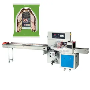 Fabriek Directe Verkoop Aangepaste Automatische Horizontale Vacuüm Binnenzak Kip Gebraden Kalkoen Rugleuning Verpakking Verpakking Machine