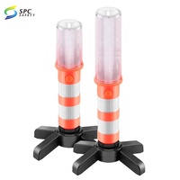 Feux de signalisation de sécurité routière super lumineux pour véhicules et bateaux, disques lumineux clignotants, feux d'urgence pour voitures, fusées lumineuses LED avec base magnétique