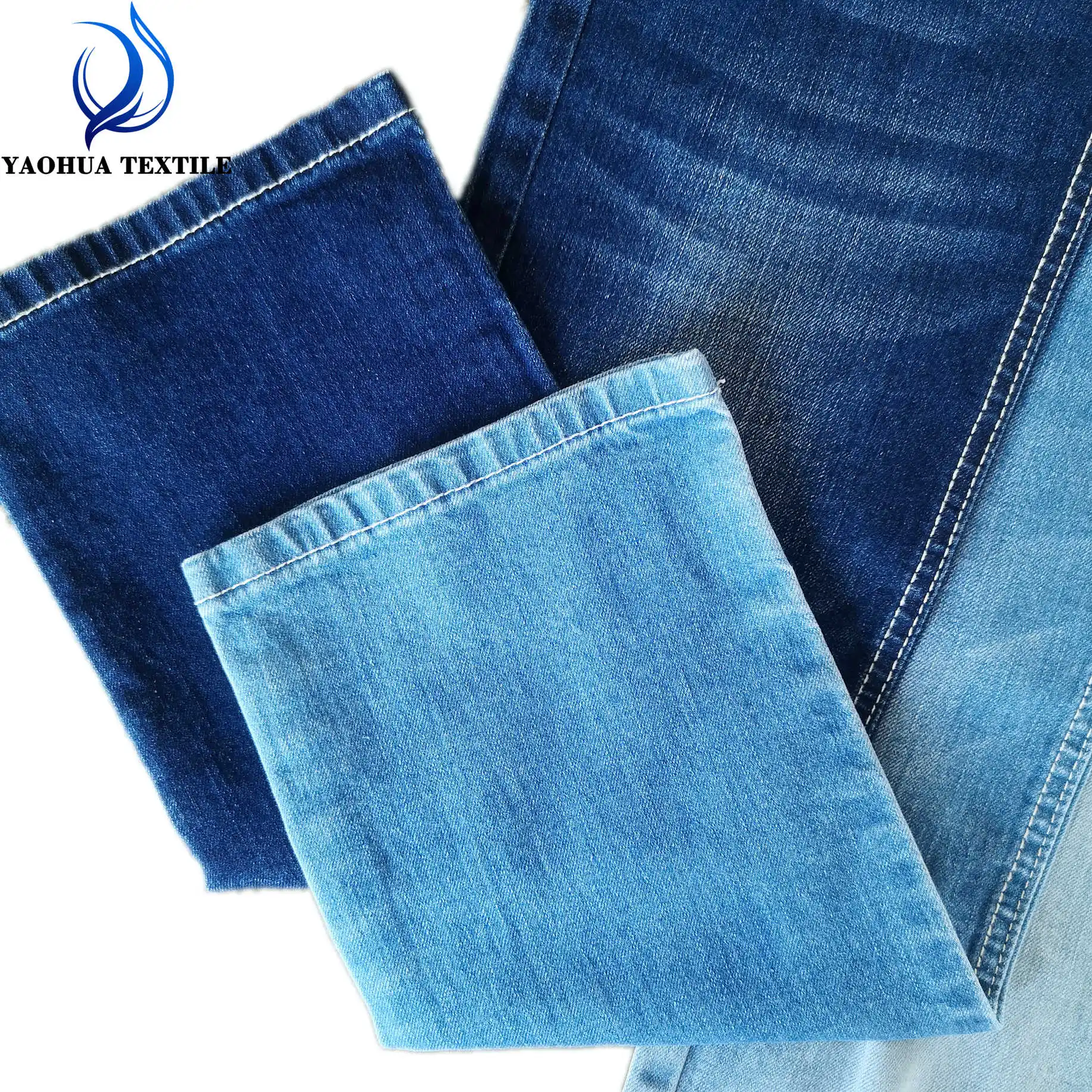 Ck2120 Hoge Kwaliteit Lage Stretch Katoen Spandex Denim Stof Voor Man En Vrouw Jeans