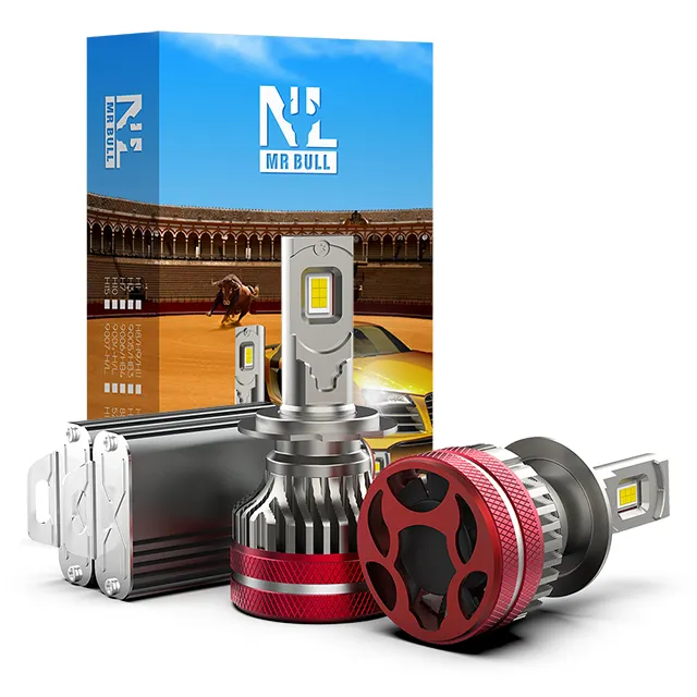 NAOEVO 180w Auto Led lampadina faro 180w 21600lm faro Auto Led fendinebbia/luci di guida 12v H7 H11 H4 Led lampadina Auto 9007 H27