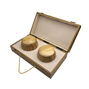 Panneau d'impression de logo personnalisé naturel d'échecs de haute qualité Chine Go boîte de jeu boîte de rangement en bois - Product Image 4
