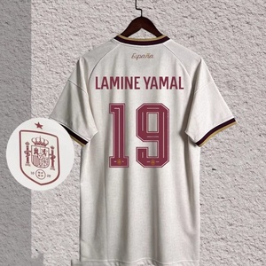 Maillot de football domicile USA pour l'équipe nationale du Mexique, version thaïlandaise pour supporters, avec le nom et le numéro YAMAL WILLIAM, en coton court, version originale. - Product Image 2