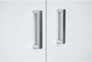 FACILE DA mobelando Kombi Regale Beistellschrank Aktenschrank Standschrank Schrank <span class=keywords><strong>Buro</strong></span> Trio 32 Wei - Product Image 2