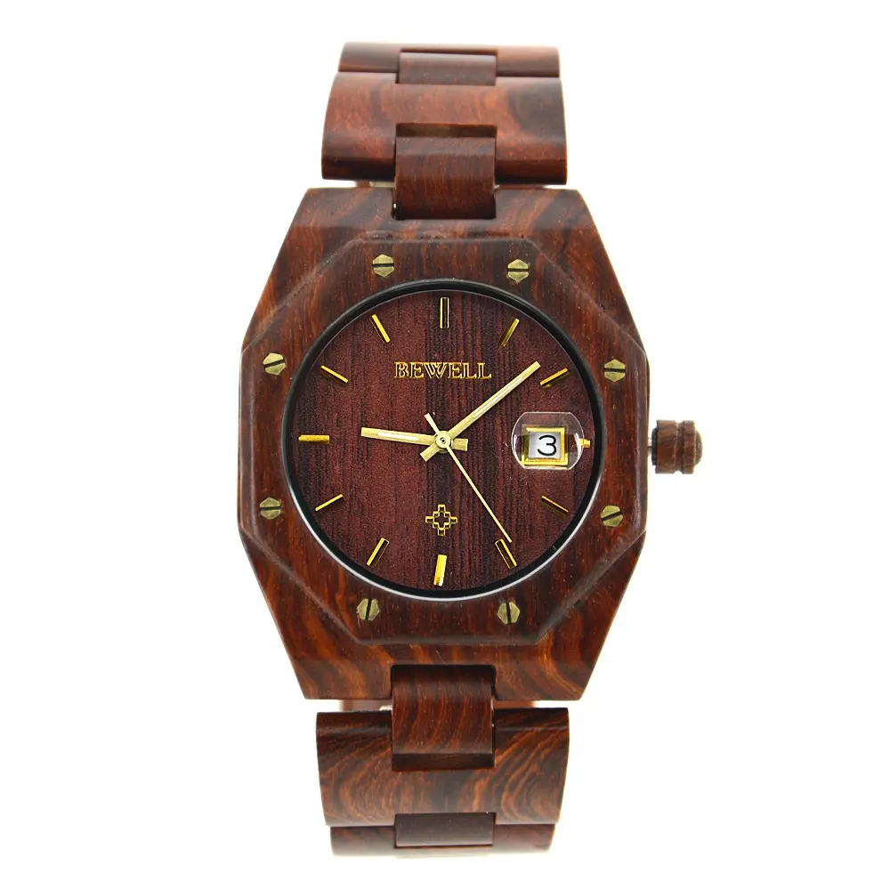 Make Unique Design Red Sandalwood Watches New Casual Watches For Men Wrist Watch In China Factory