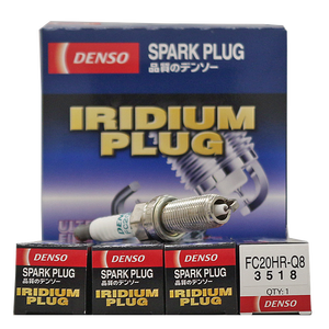 Hochwertige Toyota DENSO Iridium Zündkerze FC20HRQ8 3518 für ALFA ROMEO 4C GIULIETTA Mazda CX-3 Denso Iridium Zündkerze - Product Image 1