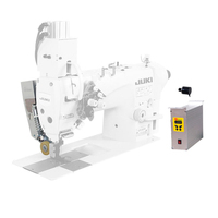 Machine à coudre à double aiguille GPB-2-E avec accessoire de tirage électronique pour usine de confection |   Équipement de couture GRAND