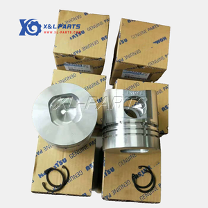 Nieuwe Revisie Wederopbouw Kit Xl Onderdelen Voor <span class=keywords><strong>Komatsu</strong></span> PC200-3 PC220-3 PC200-1 <span class=keywords><strong>Komatsu</strong></span> Motor 6d105 <span class=keywords><strong>S6d105</strong></span> 6137-32-2110 6137322110 Zuiger
