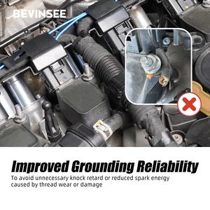 BEVINSEE Fil de terre de bobine 8K0 amélioré MK7 MK7.5 MK8 pour moteurs VW EA888 Gen3 2.0T 1.8T pour <span class=keywords><strong>Audi</strong></span> A3 <span class=keywords><strong>S3</strong></span> - Product Image 6