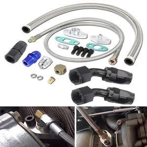 <span class=keywords><strong>Kit</strong></span> de Tuyaux de Retour et de Drainage d'Huile de Haute Qualité pour Turbocompresseurs T3 T4 T70 T66 T04E - Product Image 6
