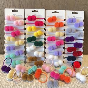 Lot de 10 bandeaux élastiques en nylon à pois pour filles, style européen et américain, accessoires pour cheveux, cadeau - Product Image 1