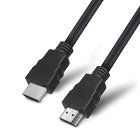 5.5mm Diamètre 2.0 Version-Câble HDMI/HDMI 4K 2.0 60Hz 3D 1080P 18Gbps 1M 1.5M 1.8M 2M 3M 5M 10M 15M 20M 30M câble HDMI noir