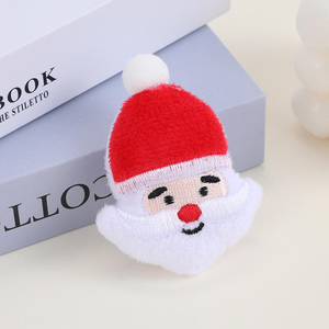 Materiales <span class=keywords><strong>de</strong></span> Manualidades Navideños <span class=keywords><strong>de</strong></span> Dibujos Animados, Adornos para Árbol <span class=keywords><strong>de</strong></span> Navidad, Muñecos <span class=keywords><strong>de</strong></span> <span class=keywords><strong>Peluche</strong></span> <span class=keywords><strong>de</strong></span> Santa Claus y Renos, Accesorios para Llaveros - Product Image 2