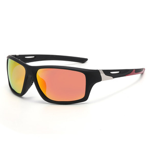 Sports Eyewear Polarized Sunglasses UV400 <b>Black</b> <b>Frame</b> TAC Lens For Fishing Cycling Driving Outdoor Activities - Product Image 5