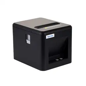 Imprimante de reçus thermique 80mm POS Xprinter XP-T80A Lan avec coupe automatique pour cuisine de restaurant de détail