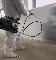 Pulvérisateur de peinture électrique haute pression 21V 301i Airless DIY Pistolet à peinture