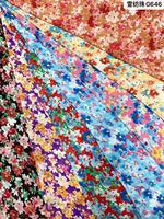 Tissu 100 Polyester avec imprimés numériques floraux, nouvelle collection, étoffe en mousseline de soie Georgette, Satin pour robe de femme, vente en gros