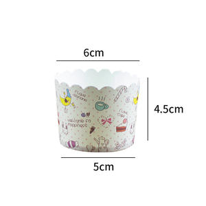 Moule à muffins pour gâteau vapeur, doublure réutilisable pour cupcakes, moule à pâtisserie résistant à l'humidité élevée pour la préparation de pâtisseries asiatiques traditionnelles - Product Image 1